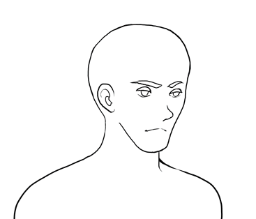 Download Anime Guy Base  Drawing  Full Size PNG Image  PNGkit